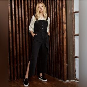 Oak New York | Black Denim Jumpsuit